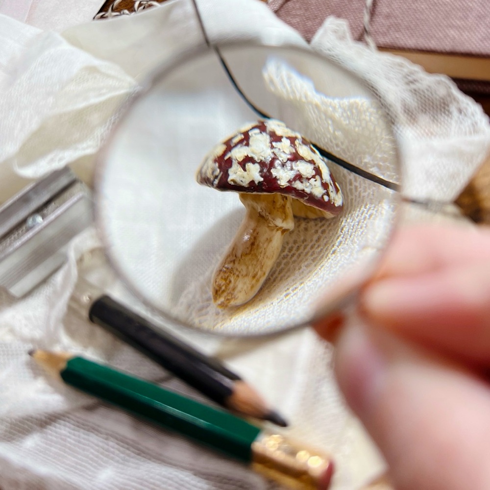 Handcrafted Mushroom Pendant